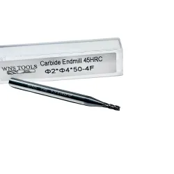 Frez węglikowy VHM Fi2 x 50mm 45HRC 4Z